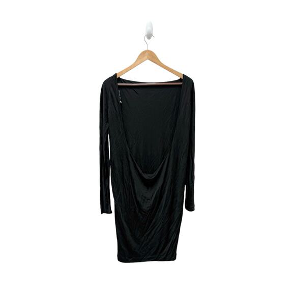 Dsquared2 Black Mini Dress Open Back Women’s Size Medium - Picture 8 of 12